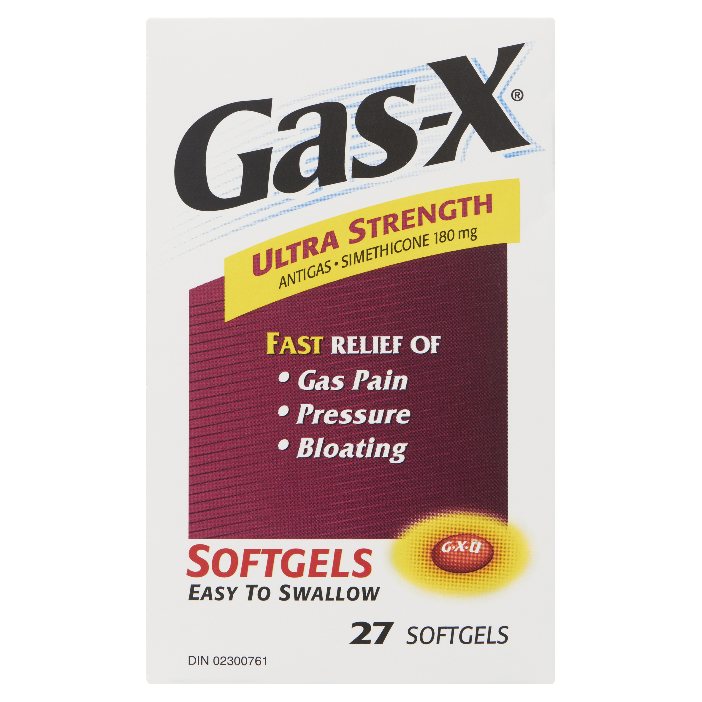 Mr.「md2gII 」 Gas-X Simethicone 180 Mg Ultra Strength - 27 ea | Your
