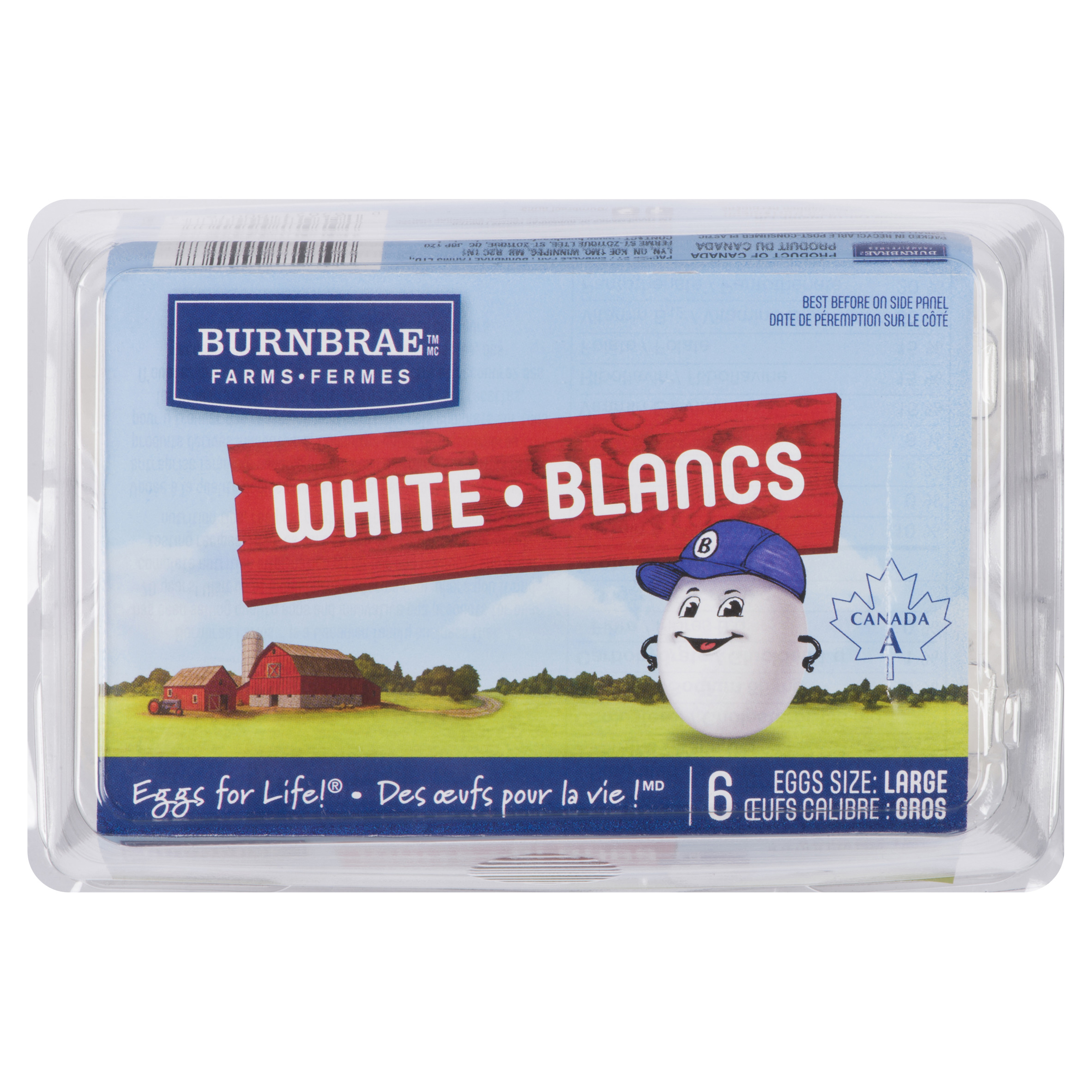 Burnbrae Farms White Eggs Large