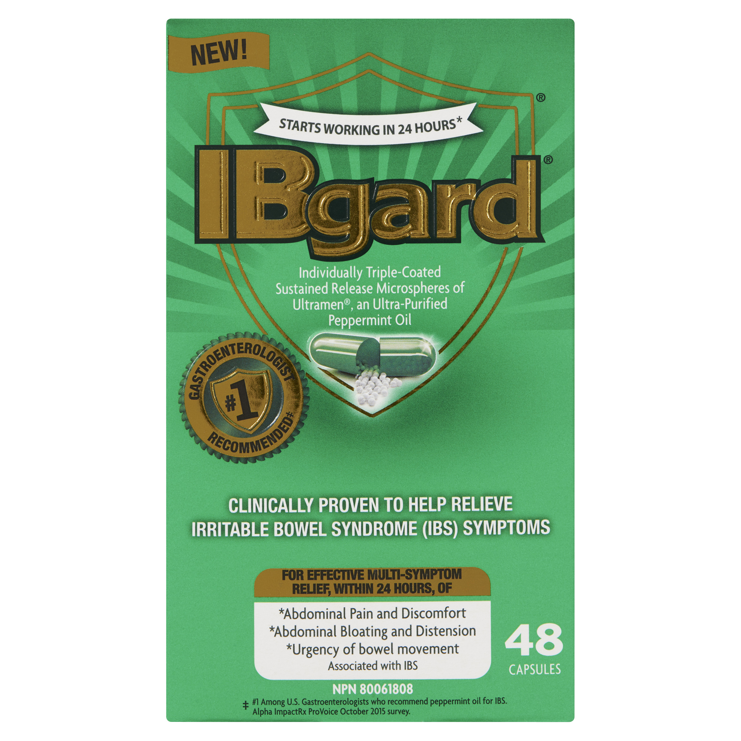 Buy IBgard Peppermint Oil 90 mg 48 Capsules | FreshCo