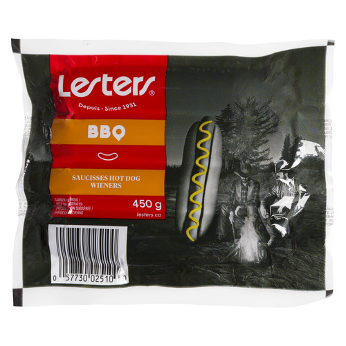 Buy Lesters Hot Dog Franks Barbeque 450 g | IGA