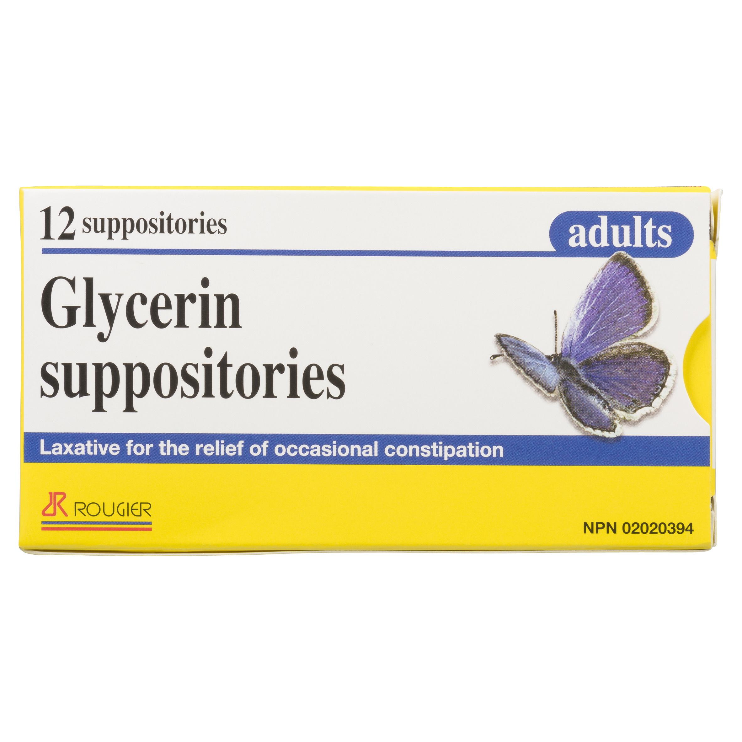 Buy Rougier Adult Glycerin Suppositories 12 Count | Sobeys Inc.