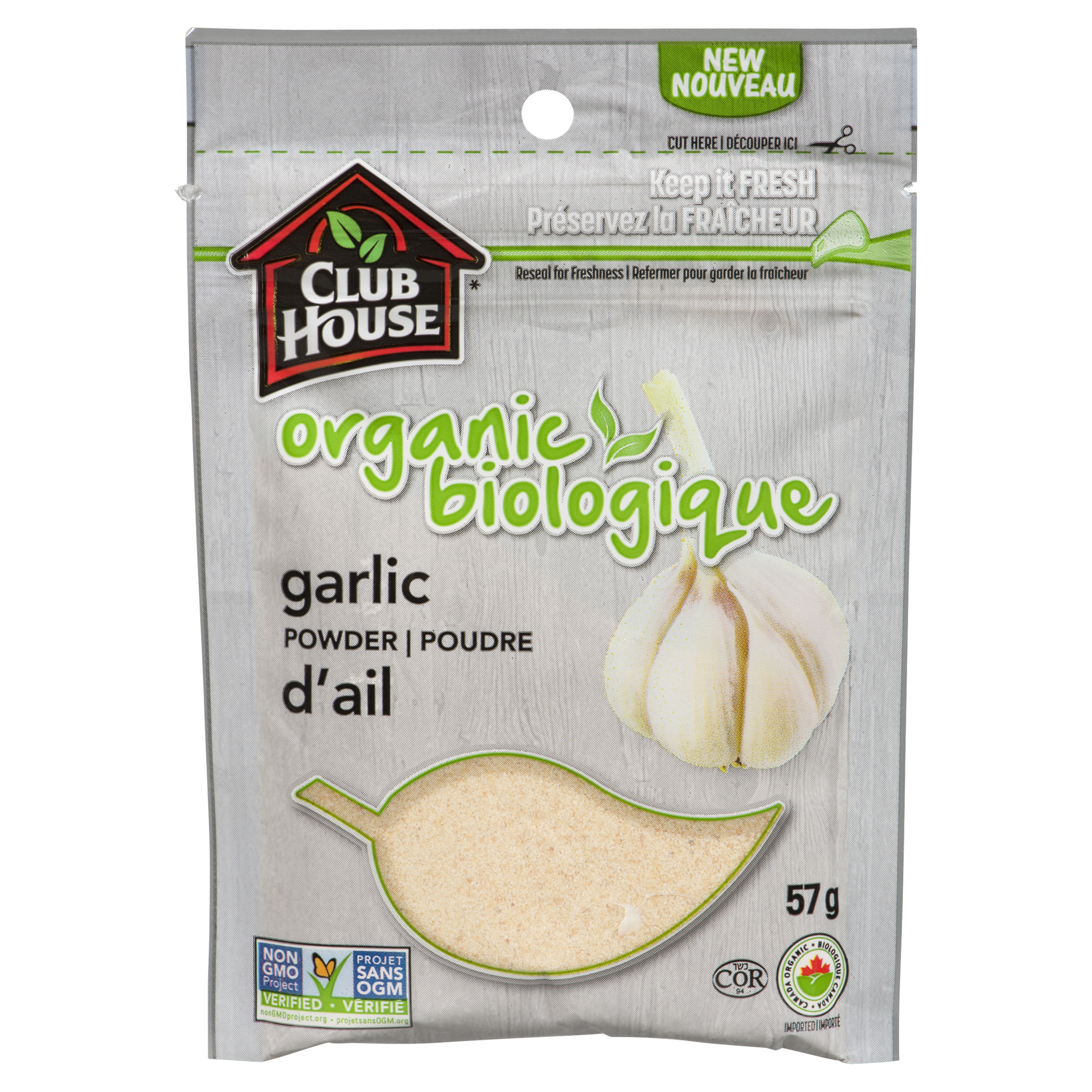 Buy Club House Organic Powder Garlic 57 g | Sobeys Inc.