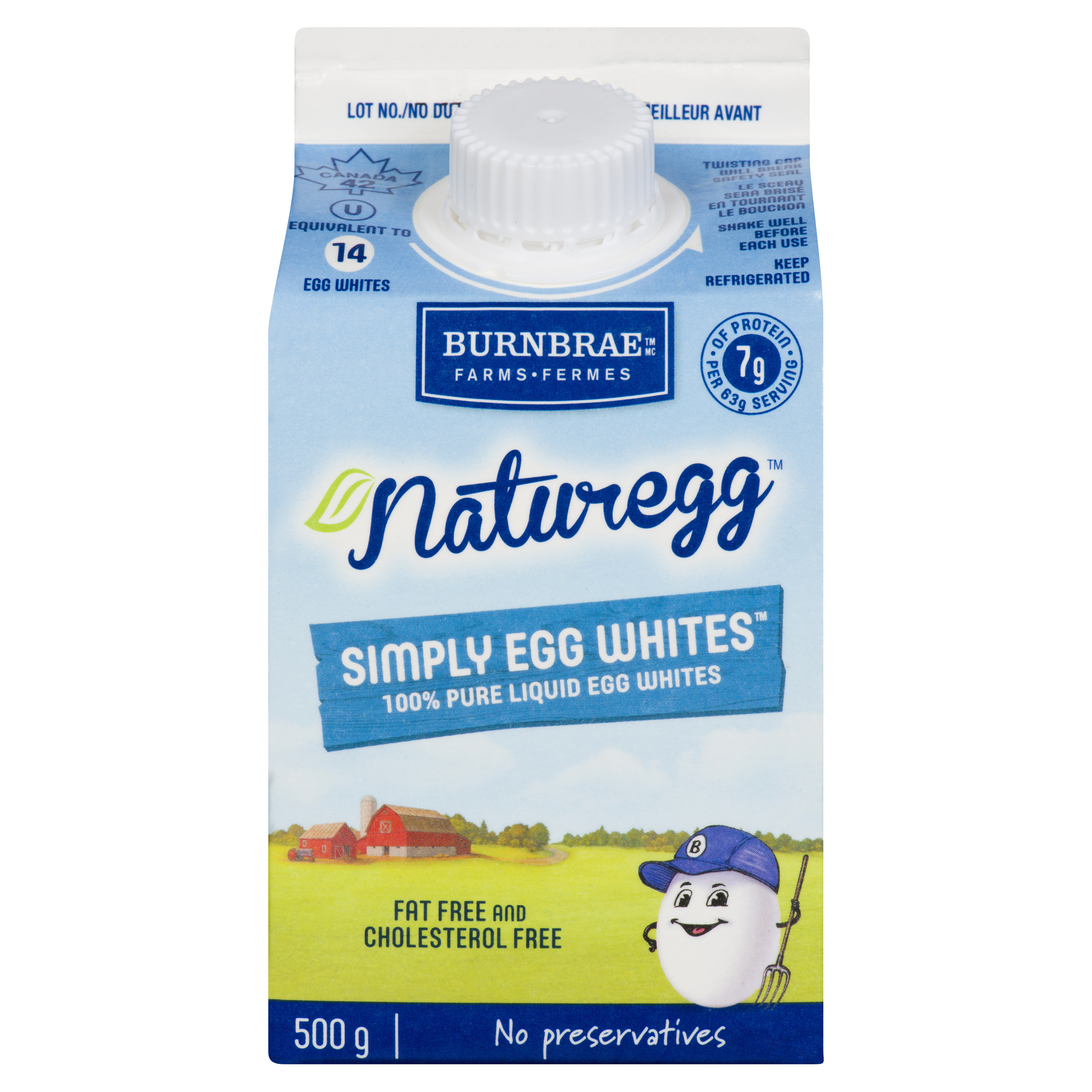 Buy Burnbrae Farms Naturegg Fat-Free Simply Egg Whites 500 g | Safeway ...