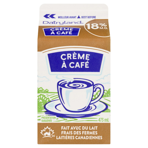 Buy Dairyland 18% Coffee Cream 473 ml | Safeway Canada