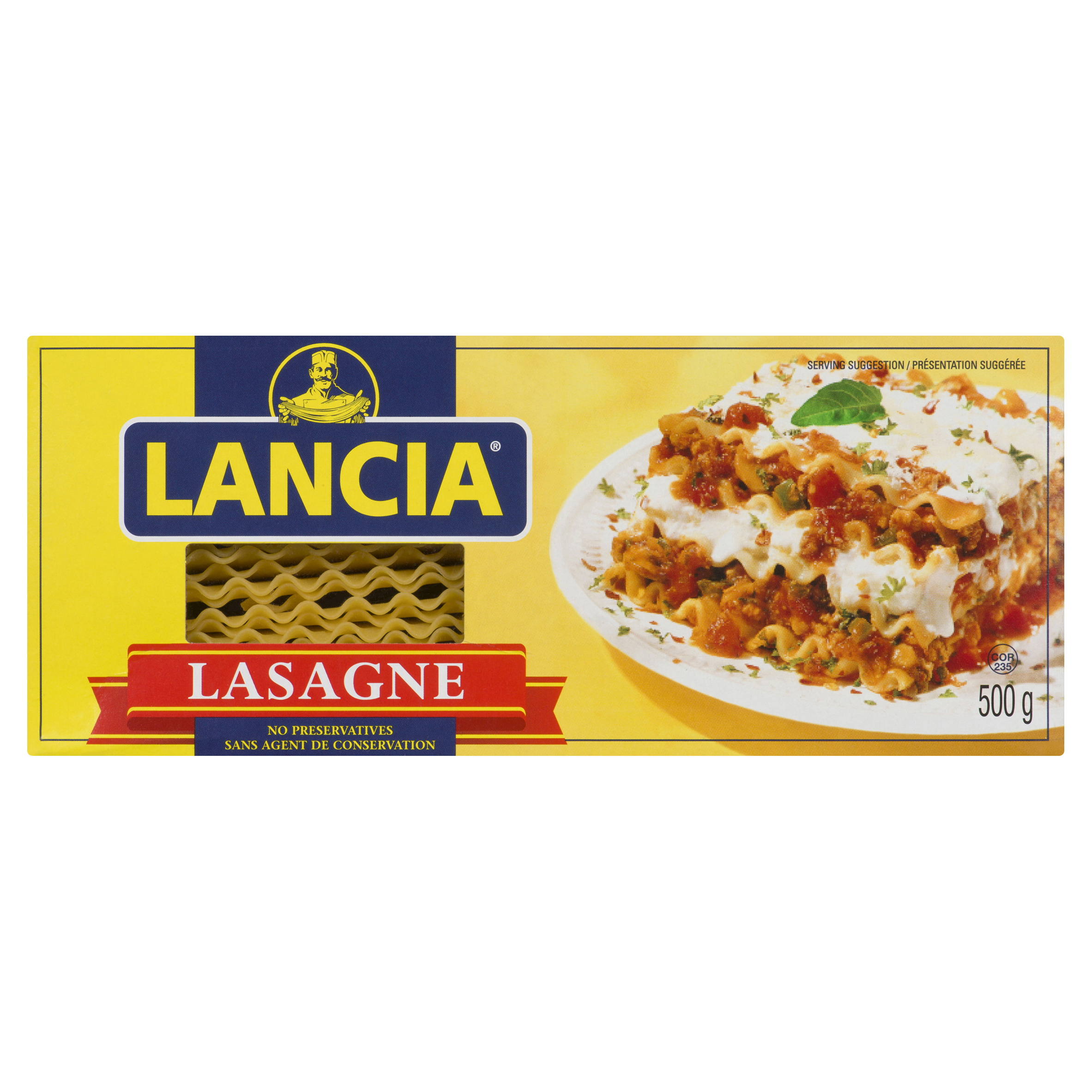 Lancia Pasta Lasagna