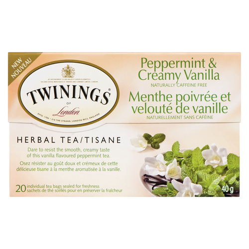TWININGS Herbal Tea - Peppermint & Creamy Vanilla