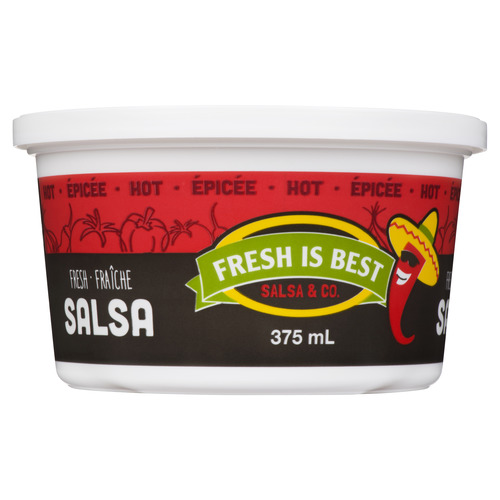 Fresh is Best Salsa Hot