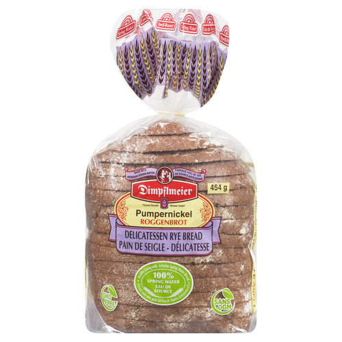 Buy Dimpflmeier Bread Pumpernickel Sliced Rye 454 g (Frozen) | Foodland