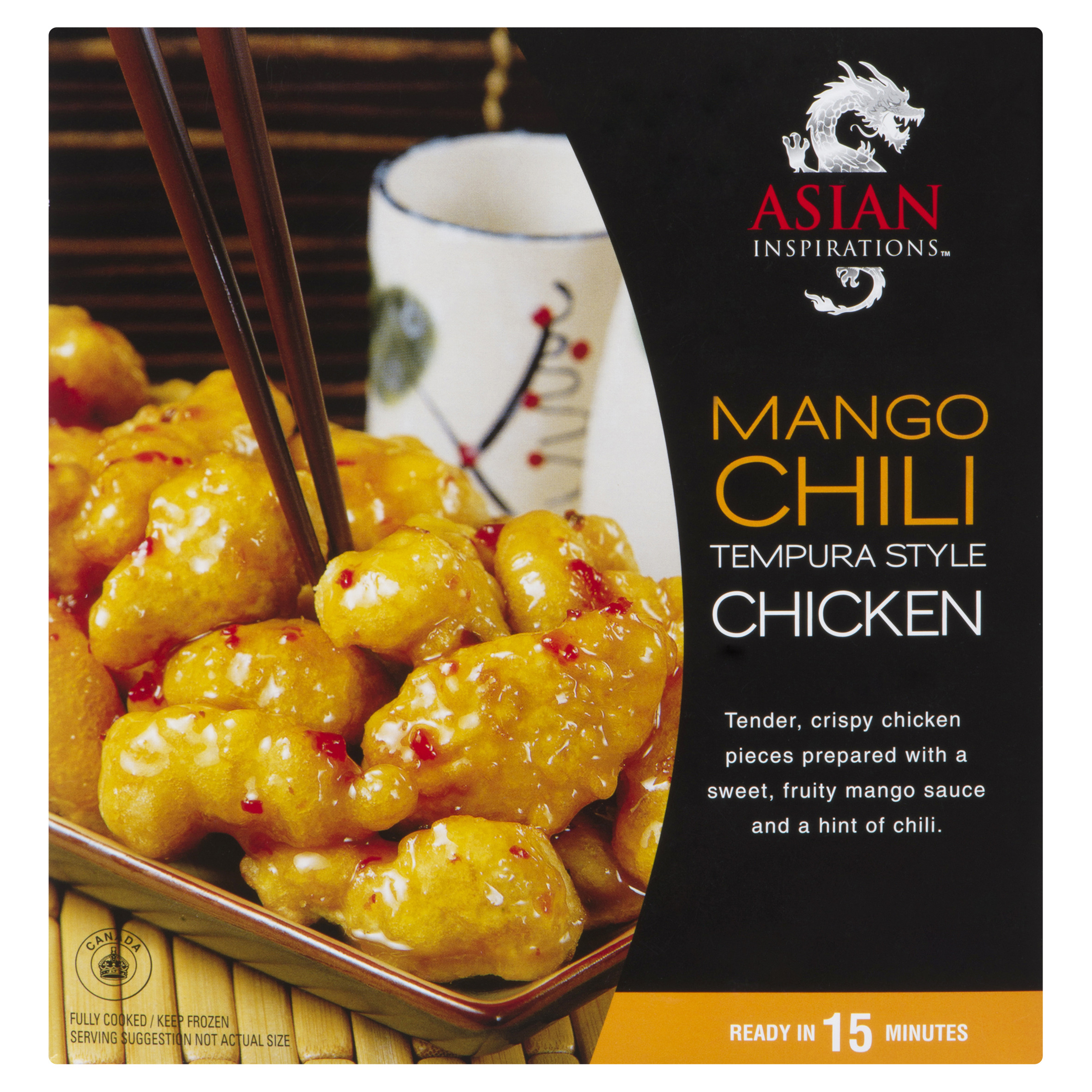 Asian Inspirations Frozen Tempura Chicken Ginger