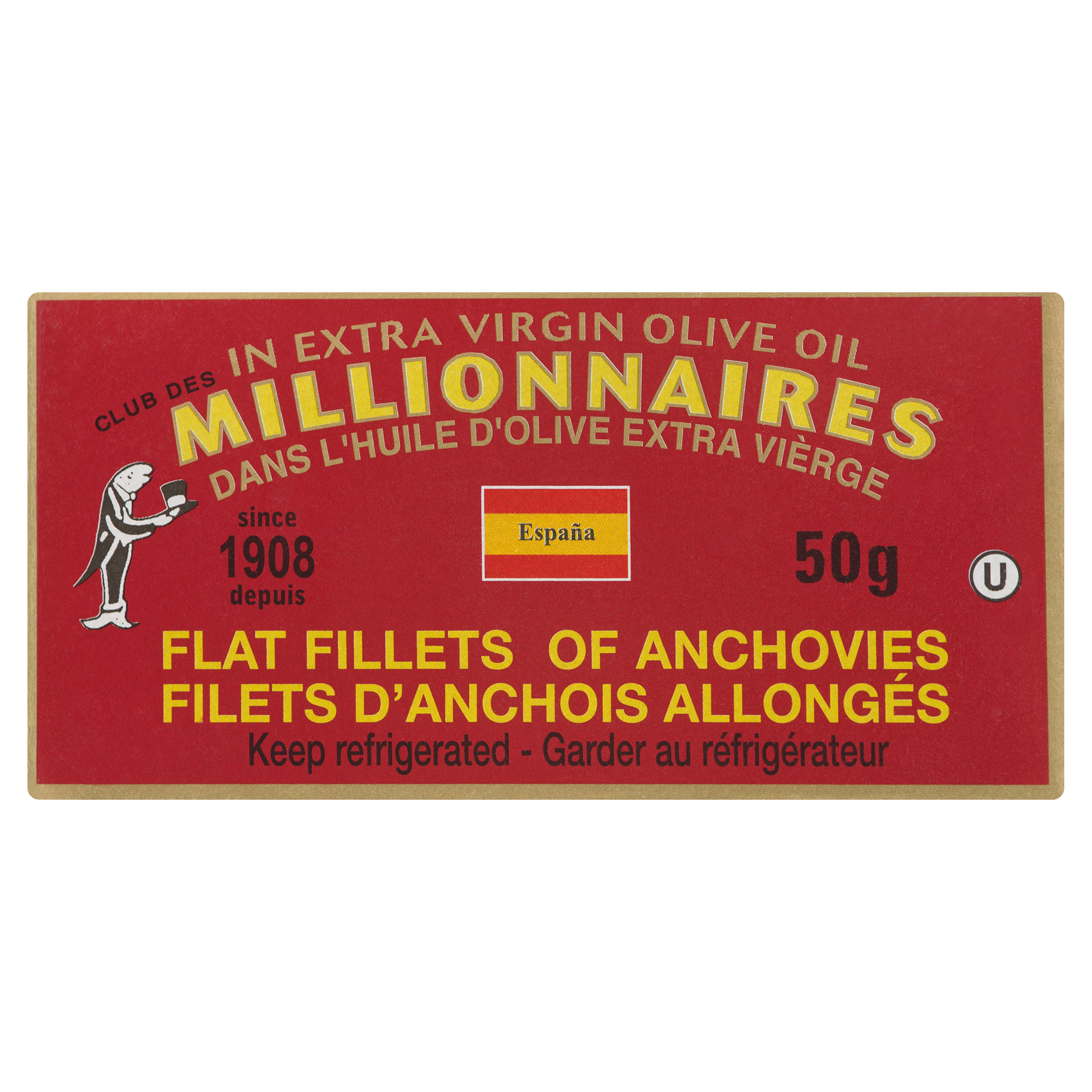 Millionnaires Anchovy Fillets in Extra Virgin Olive Oil