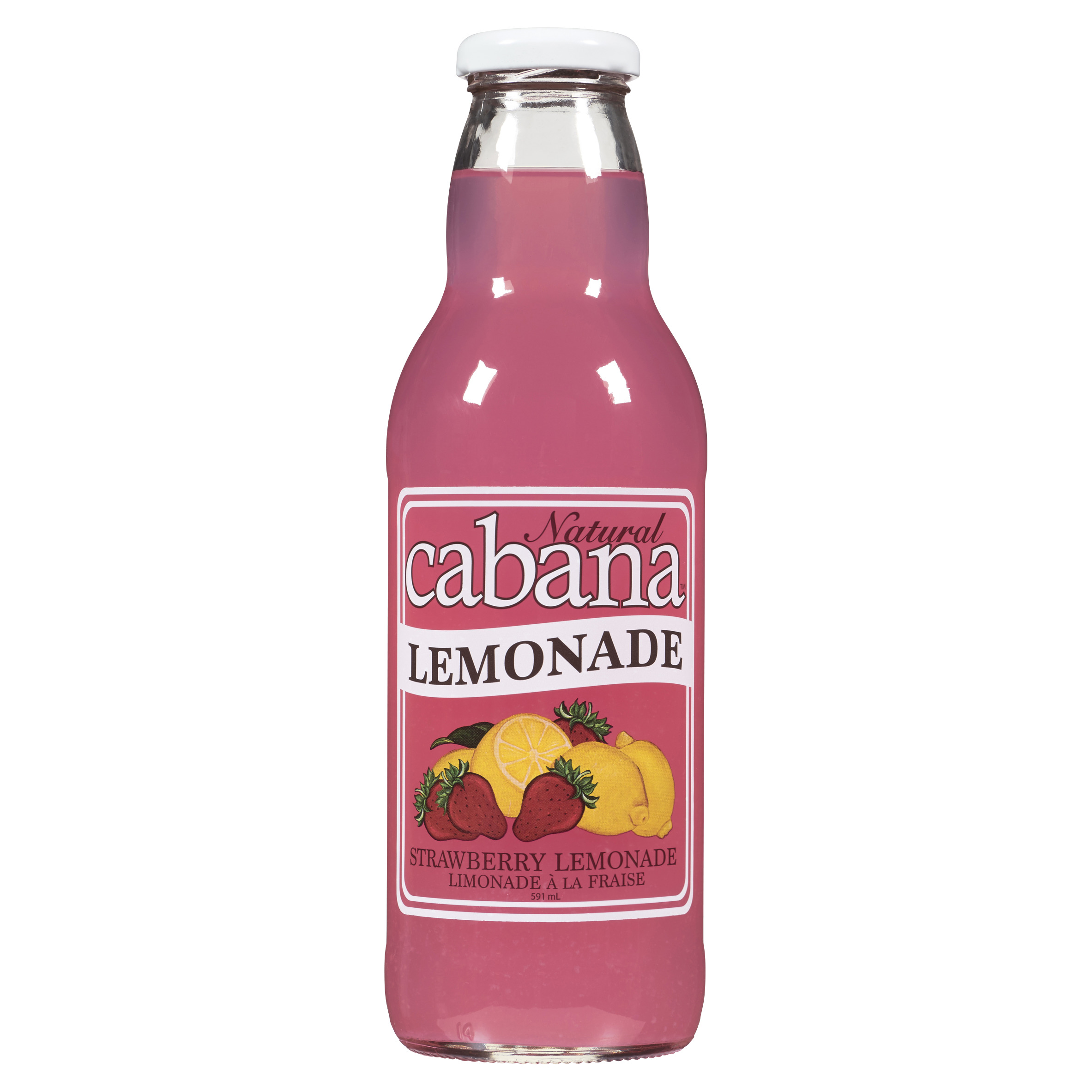 Buy Natural Cabana Lemonade Strawberry 591 ml | Safeway Canada