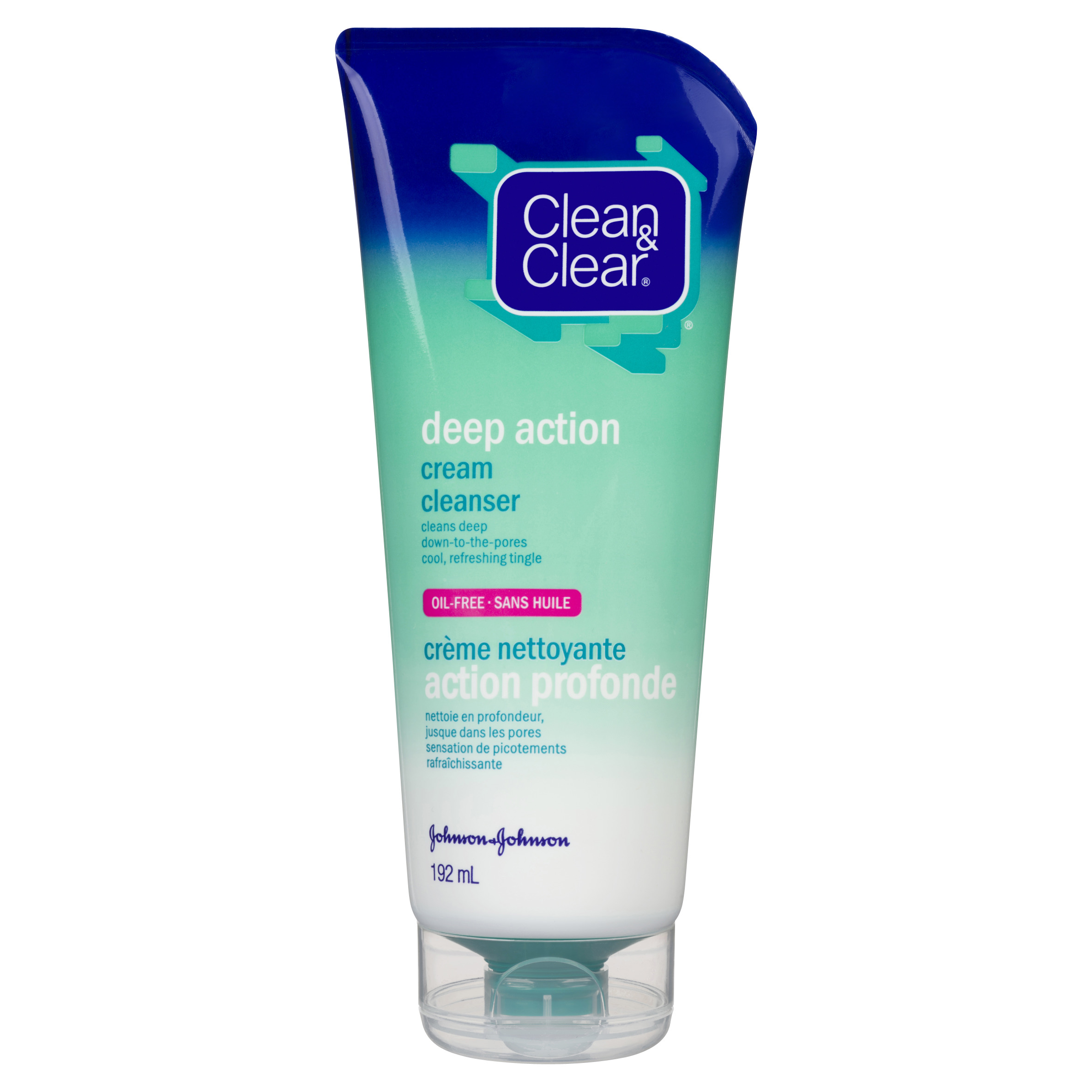 Buy Clean & Clear Cream Cleanser Deep Action 192 ml | FreshCo
