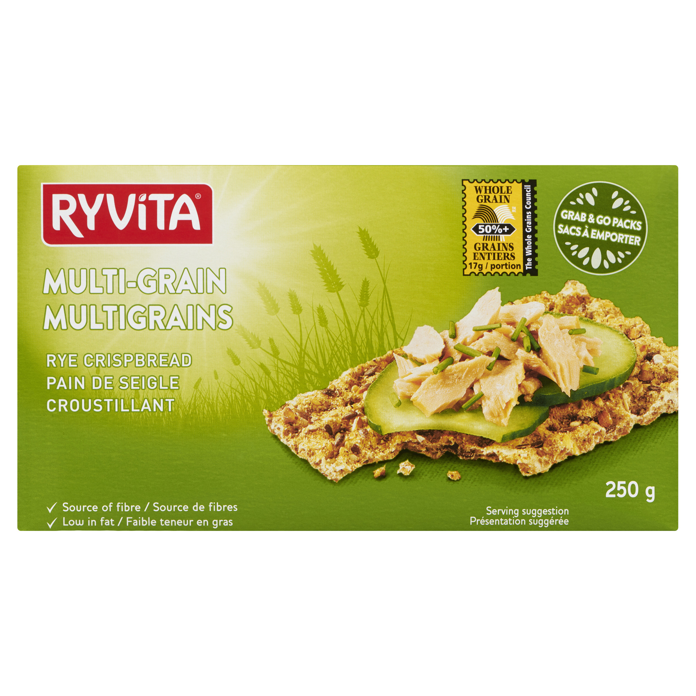 Ryvita Wholegrain Rye Crispbread Multi-Grain