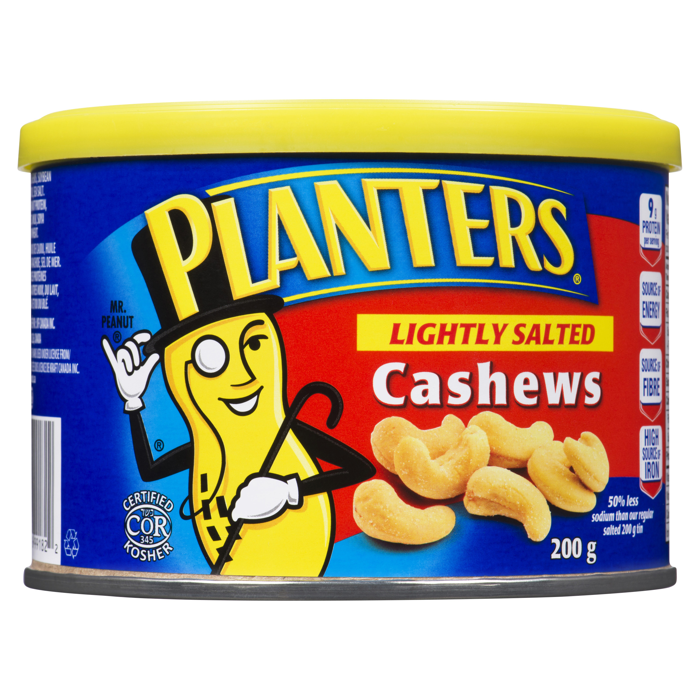 Planters Cashews Roasted Lightly Salted
