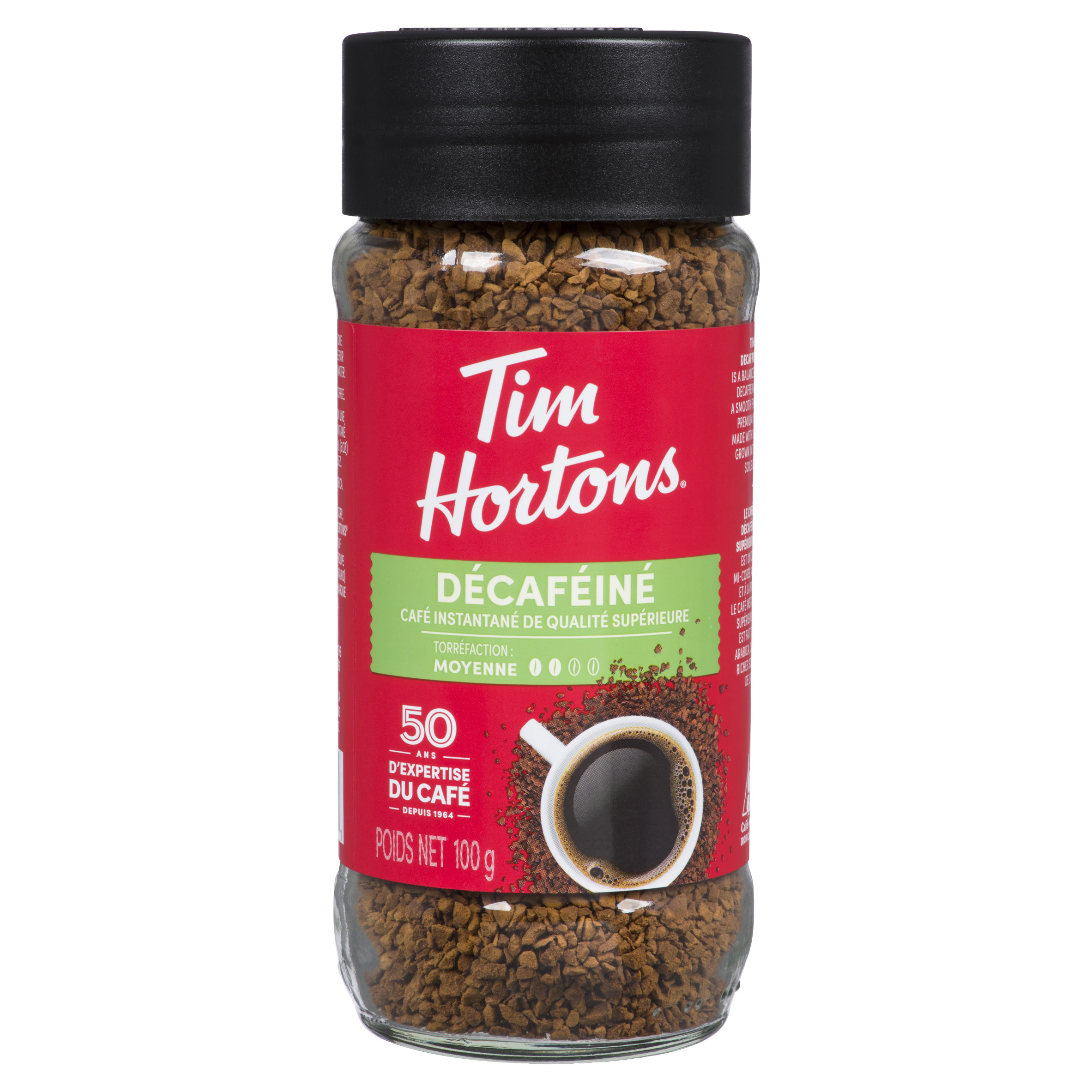 Buy Tim Hortons Instant Coffee Decaffeinated 100 g | Safeway Canada