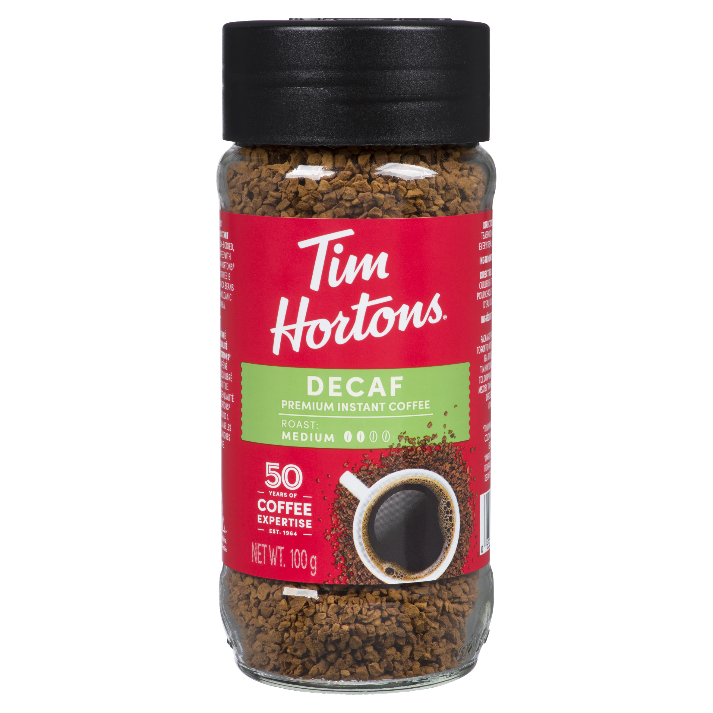 Buy Tim Hortons Instant Coffee Decaffeinated 100 g | Safeway Canada