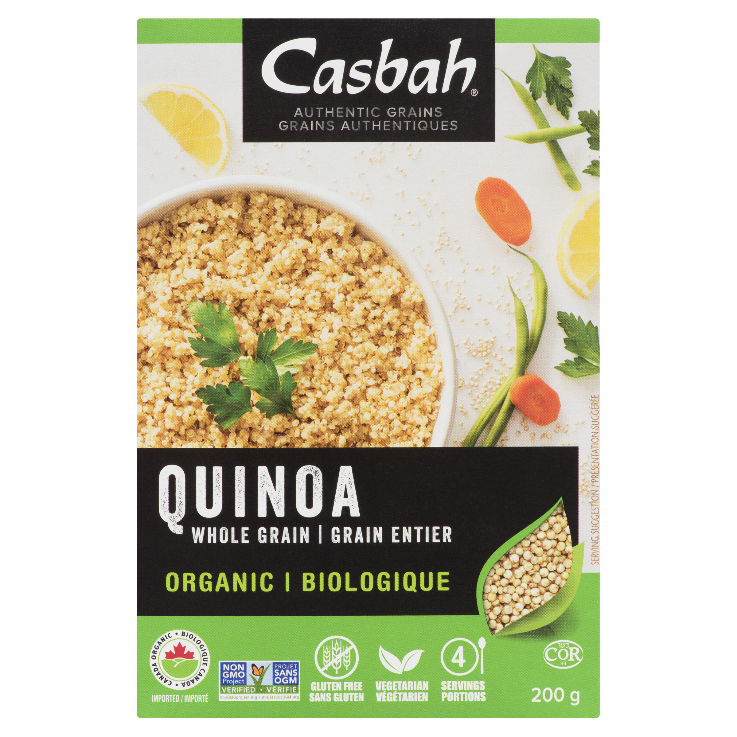 Casbah Organic Quinoa Whole Grain
