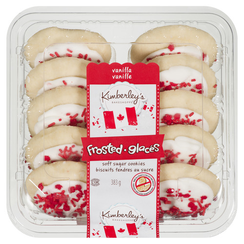クッキー1213 Buy Kimberley's Bakeshoppe Canada Day Cookies Frosted Vanilla 383
