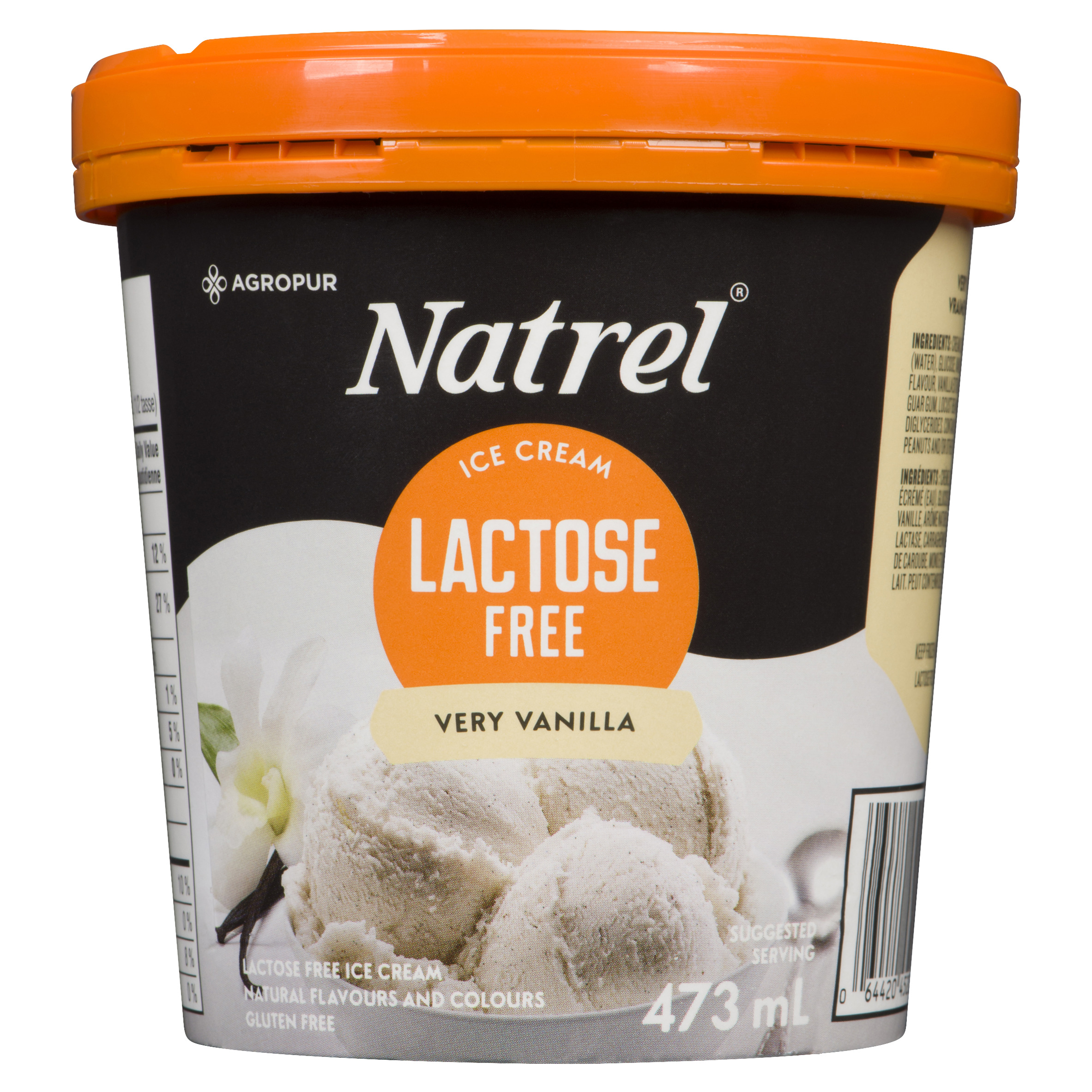 Buy Natrel Lactose-Free Ice Cream Very Vanilla 473 ml | Foodland