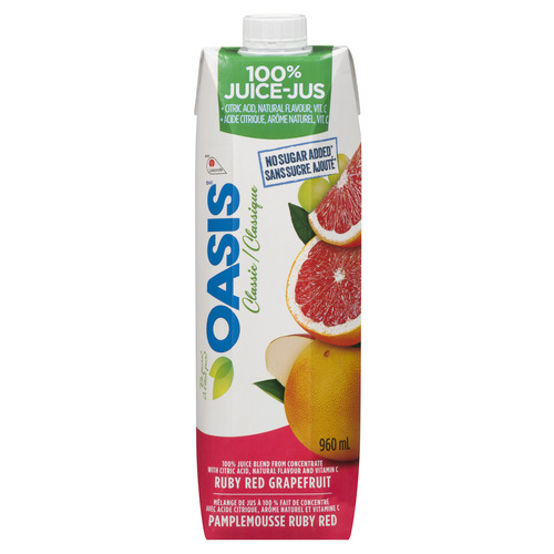 Oasis Ruby Red Grapefruit Juice