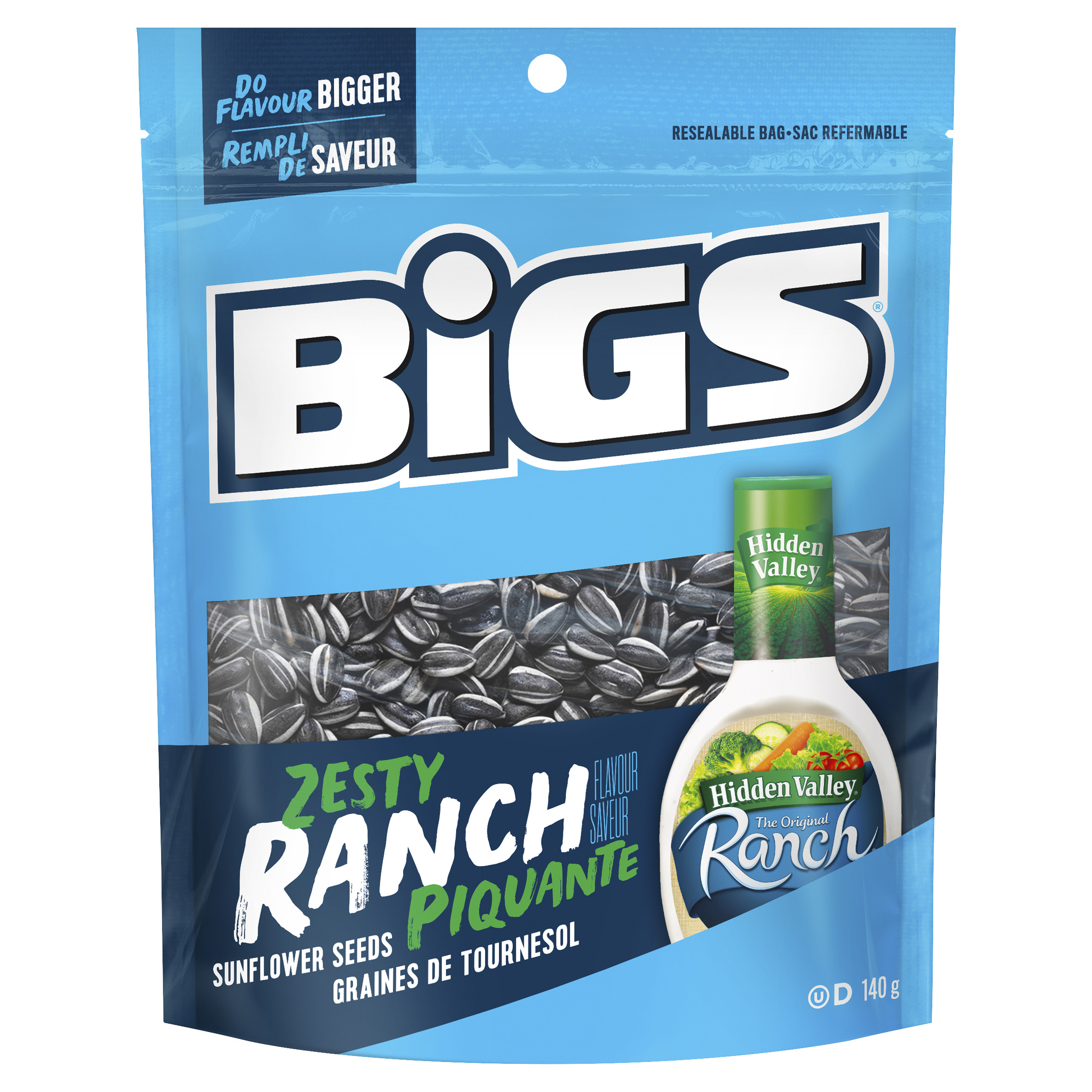 Buy Bigs Sunflower Seeds Ranch 140 g | FreshCo