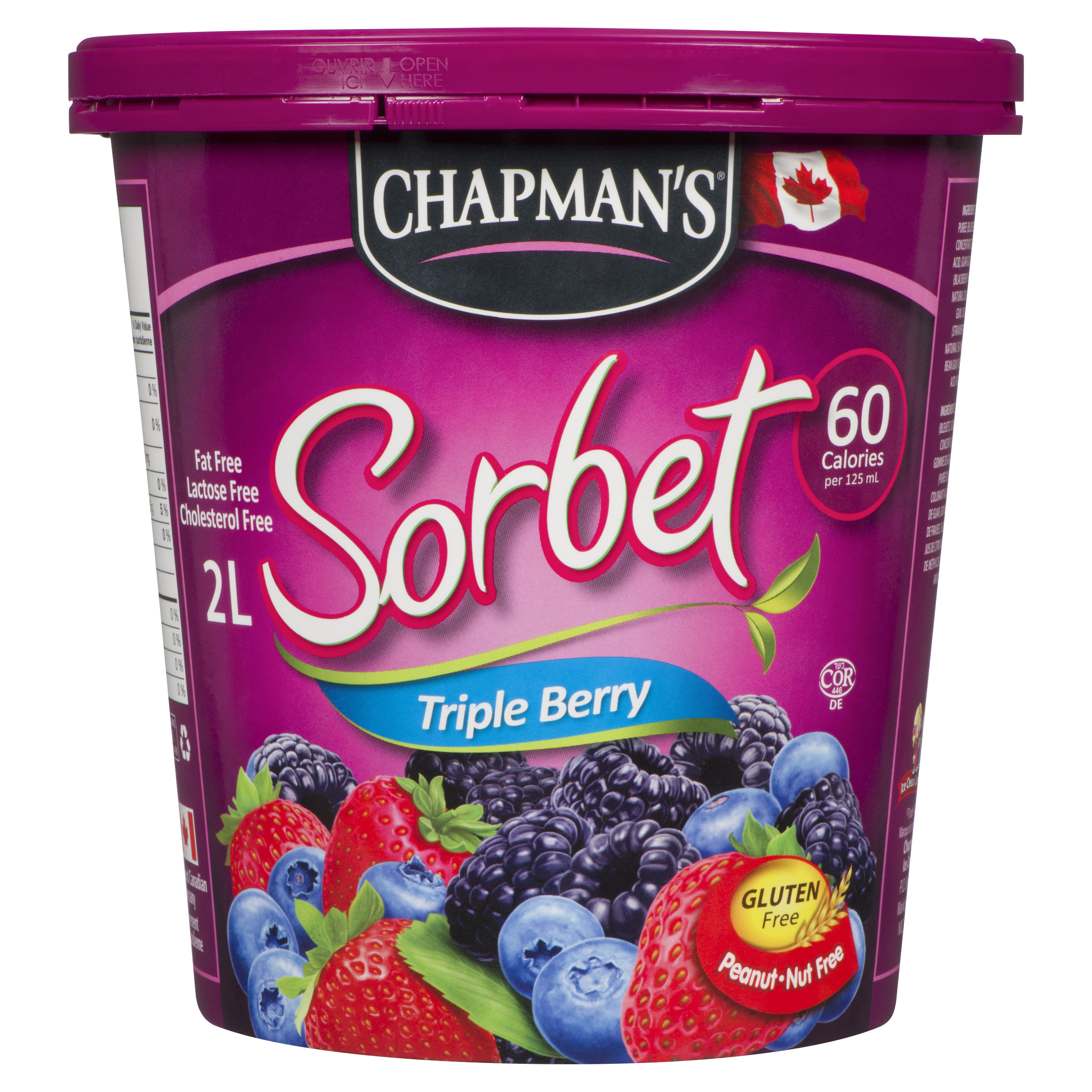 Buy Chapman's Gluten-Free Sorbet Triple Berry 2 L | Safeway Canada