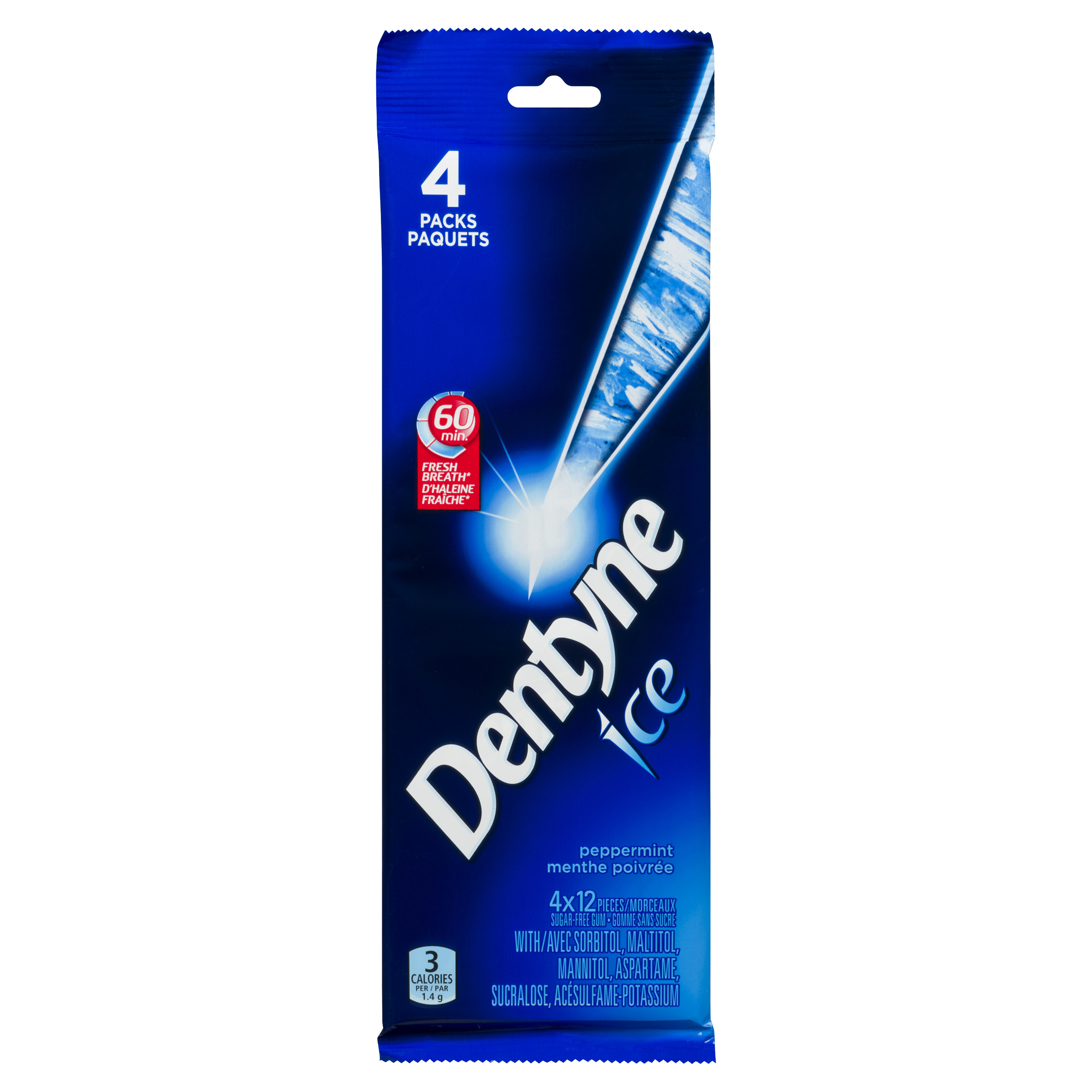 Dentyne Ice Sugar Free Gum Peppermint