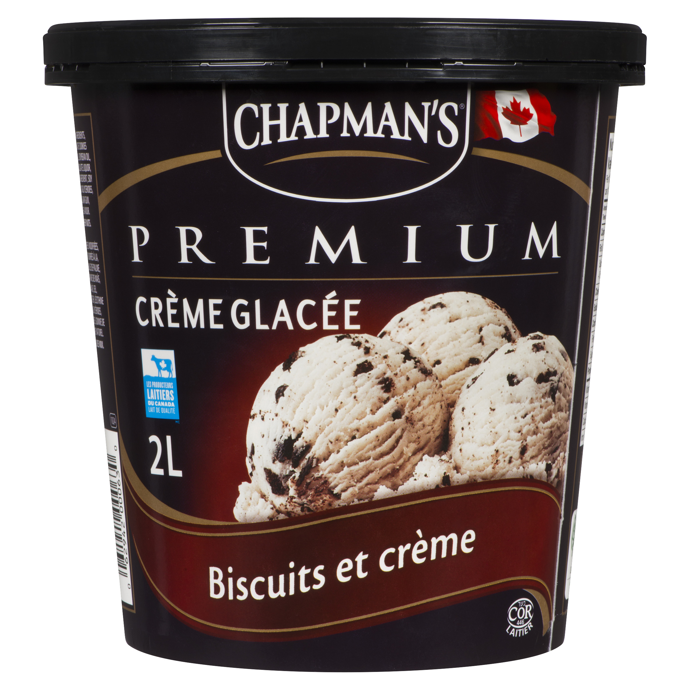 Buy Chapman's Premium Ice Cream Cookies And Cream 2 L | Foodland
