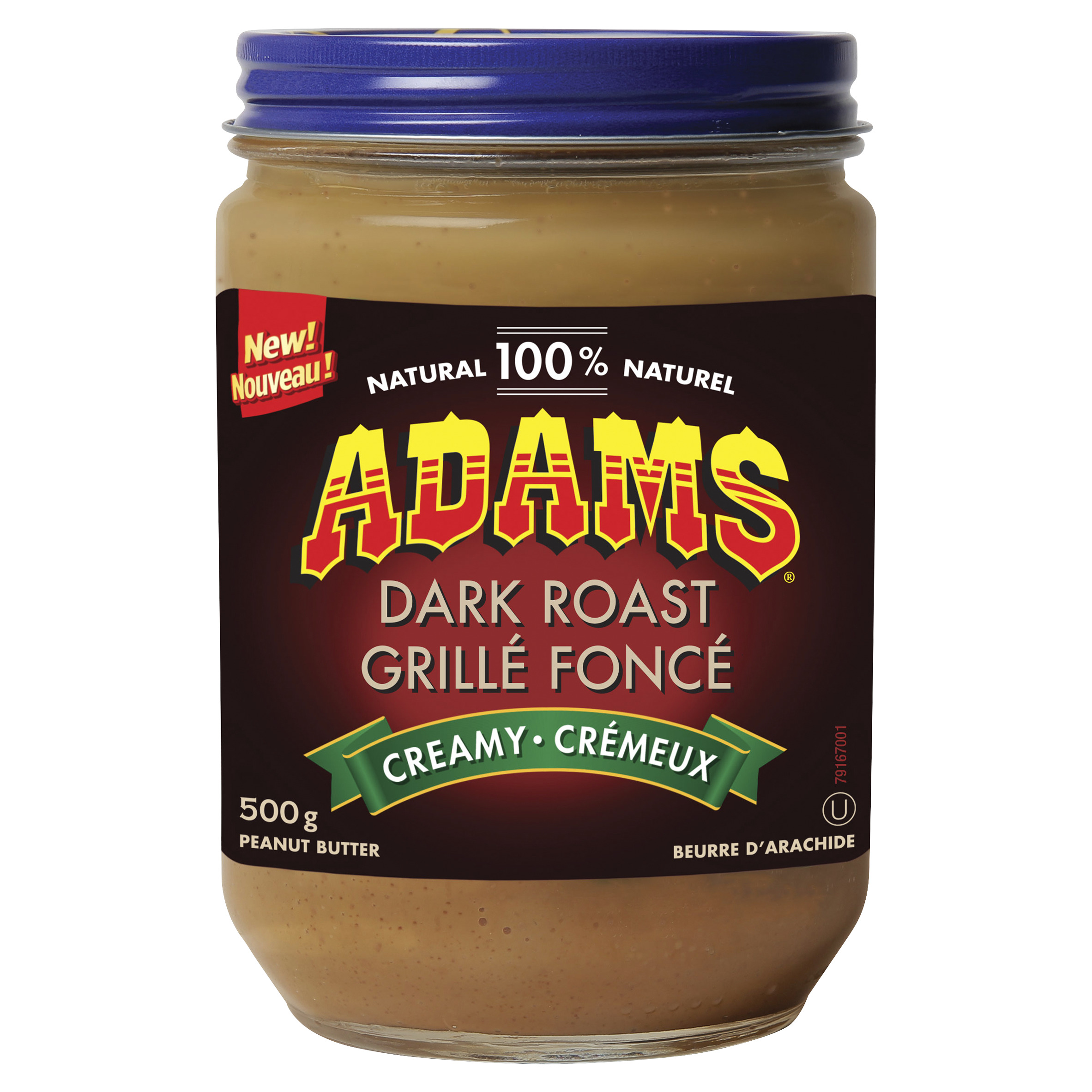 Buy Adams Dark Roast Creamy Peanut Butter 500 g | Sobeys Inc.