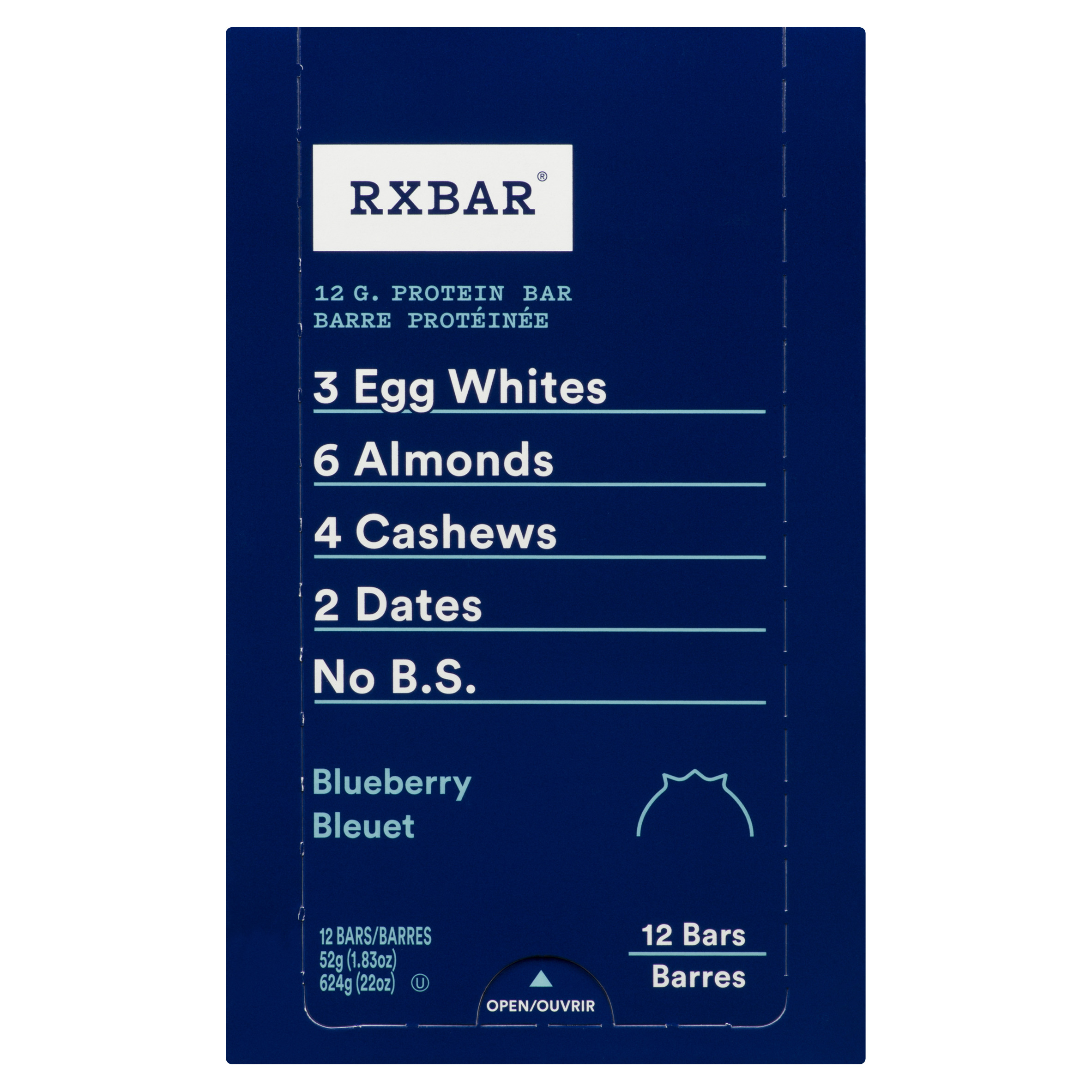 Buy RxBar Protein Bar Blueberry 12 x 52 g | FreshCo