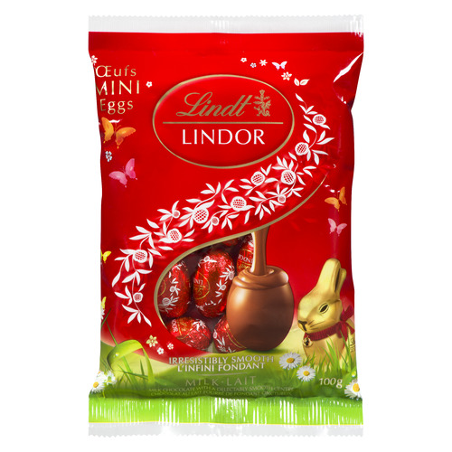 Buy Lindt Lindor Mini Eggs Milk Chocolate Bag 100 g | Sobeys Inc.