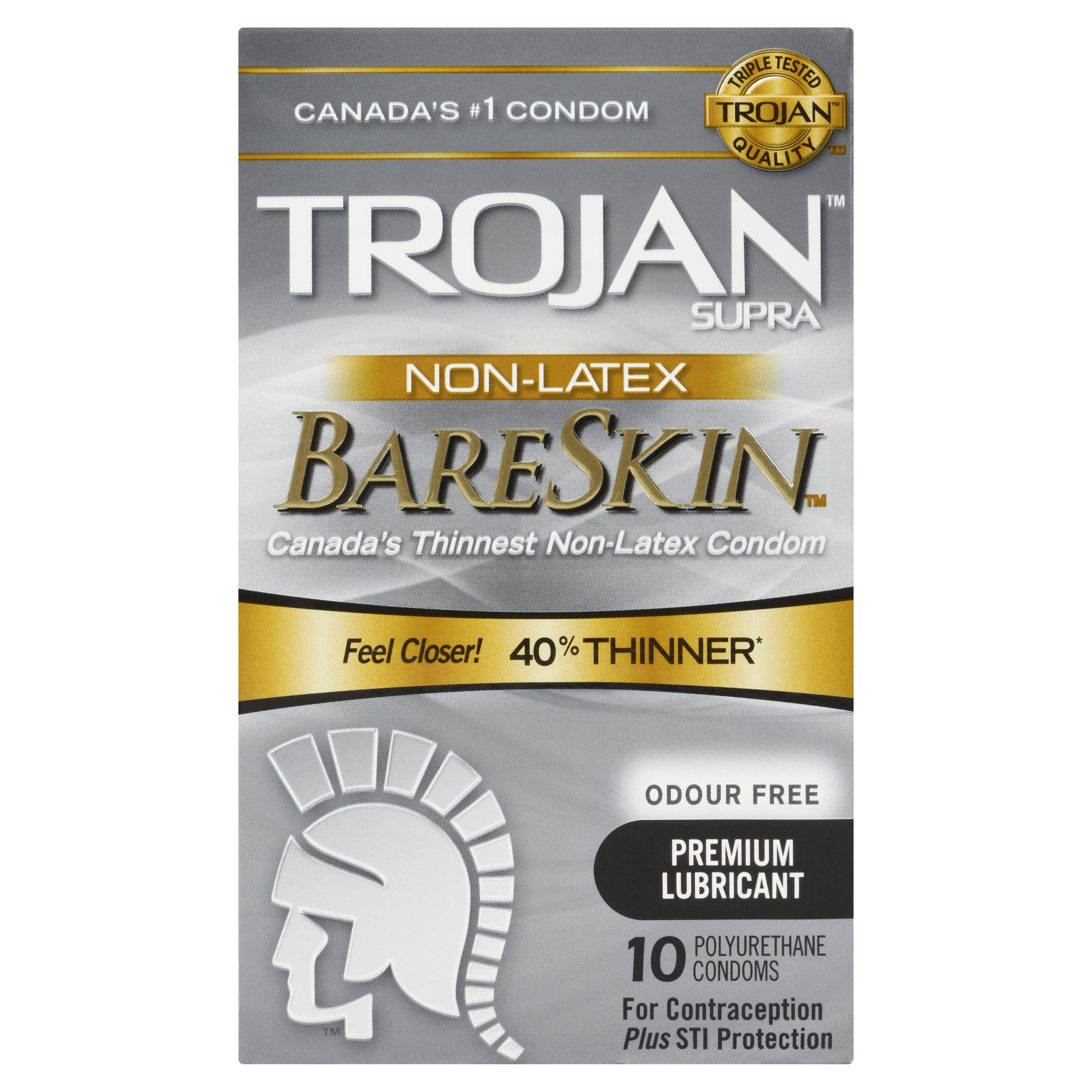 Buy Trojan Supra Bareskin Condoms 10 Count | Thrifty Foods