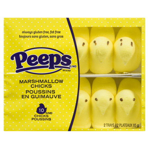 Peeps Gluten-Free Marshmallow Chicks Yellow