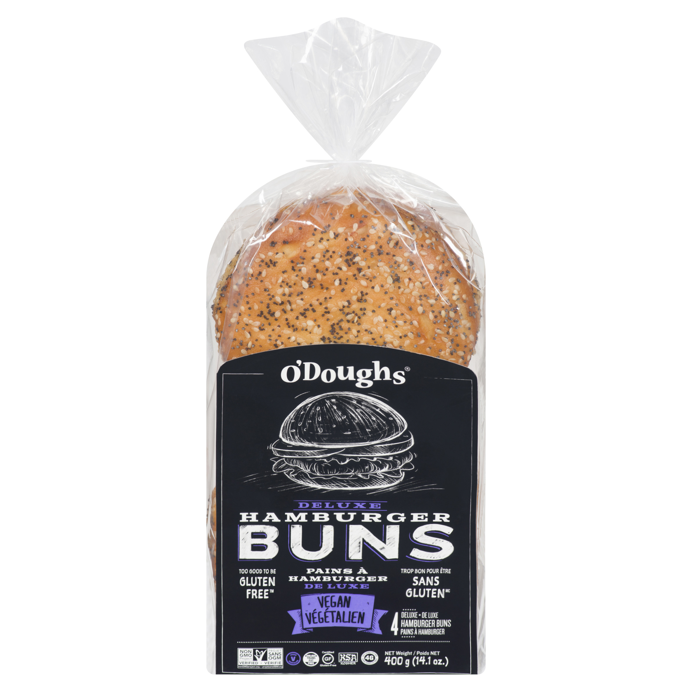 O'Doughs Gluten-Free Vegan Hamburger Buns