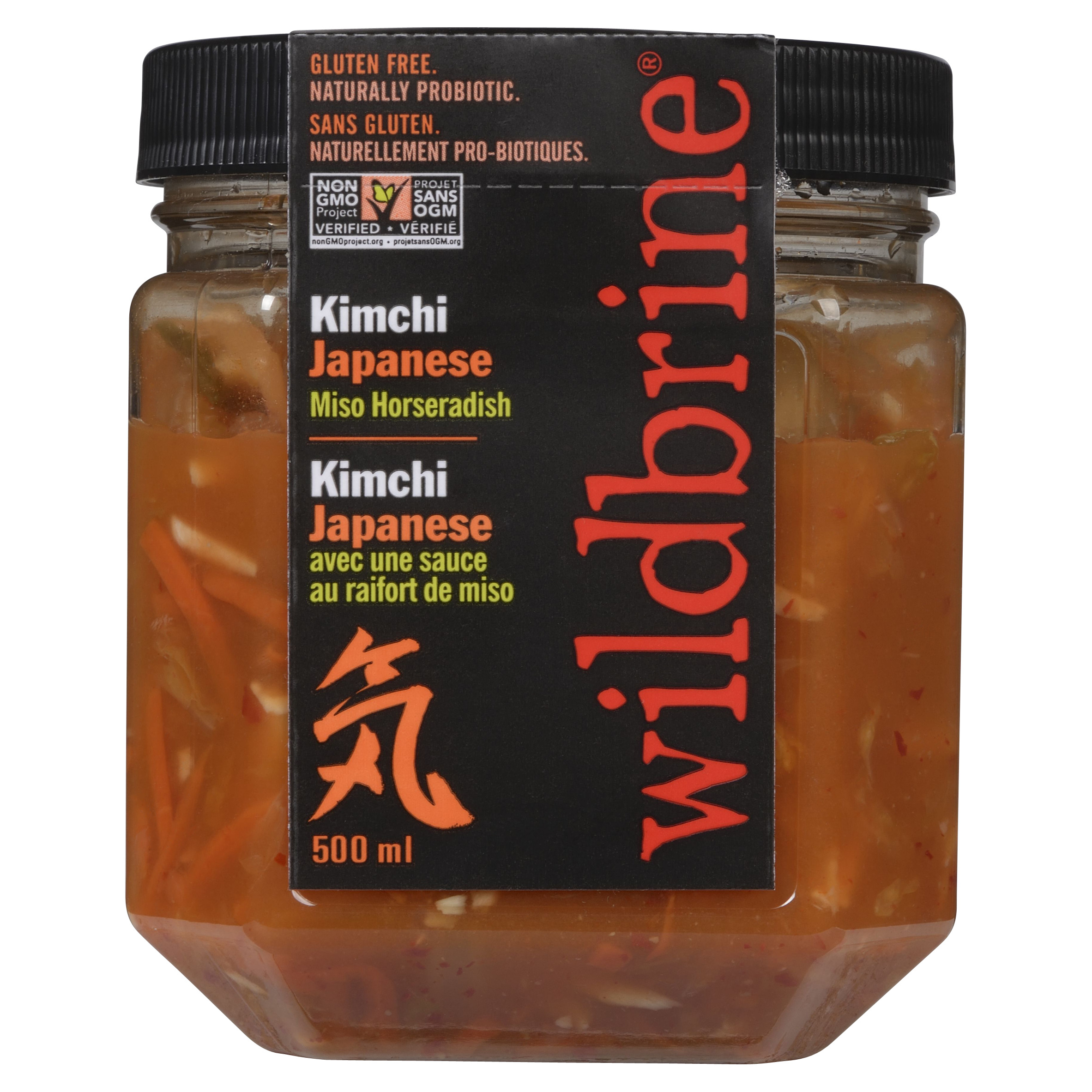 Wildbrine Gluten-Free Japanese Kimchi Miso Horseradish