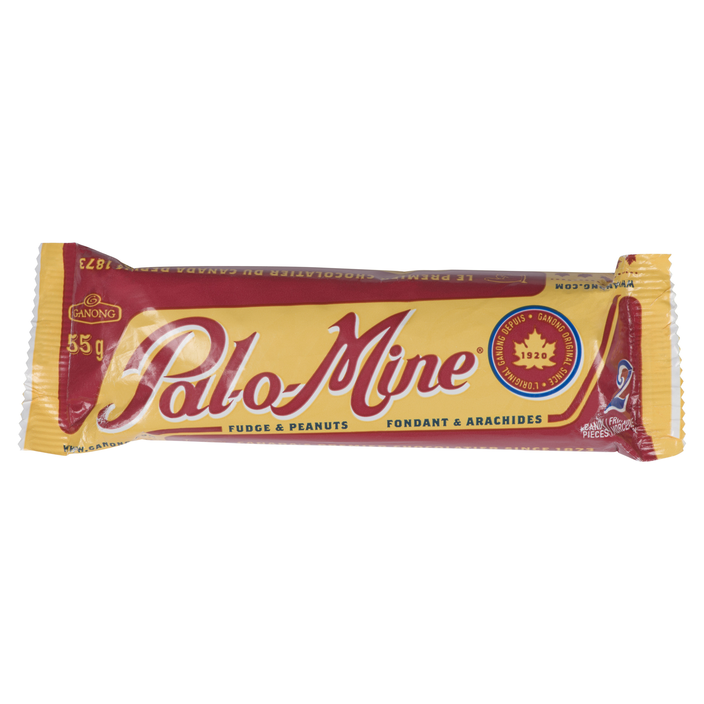 Buy Ganong Pal-O-Mine Chocolate Bar Fudge & Peanuts 55 g | Safeway