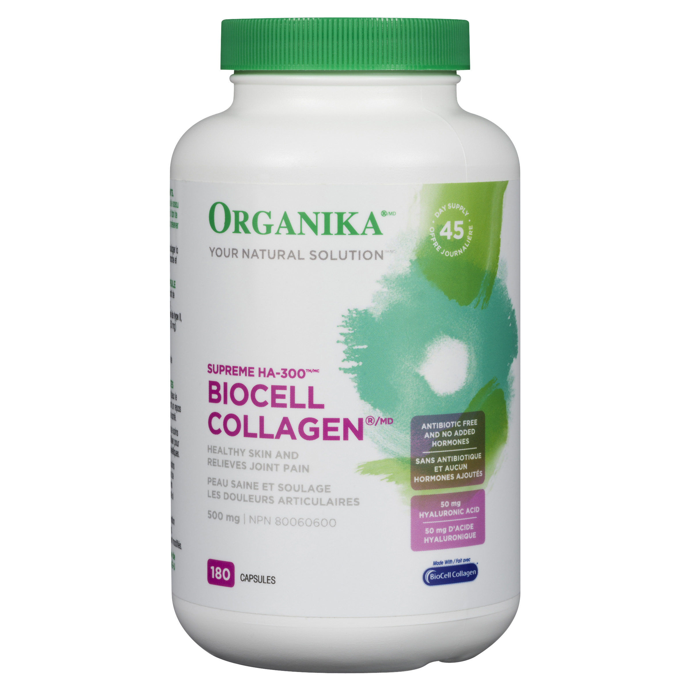 Buy Organika Collagen Biocell 180 Capsules | Sobeys Inc.