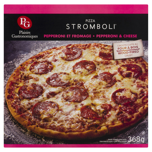 Plaisirs Gastronomiques Frozen Pizza Stromboli Pepperoni & Cheese