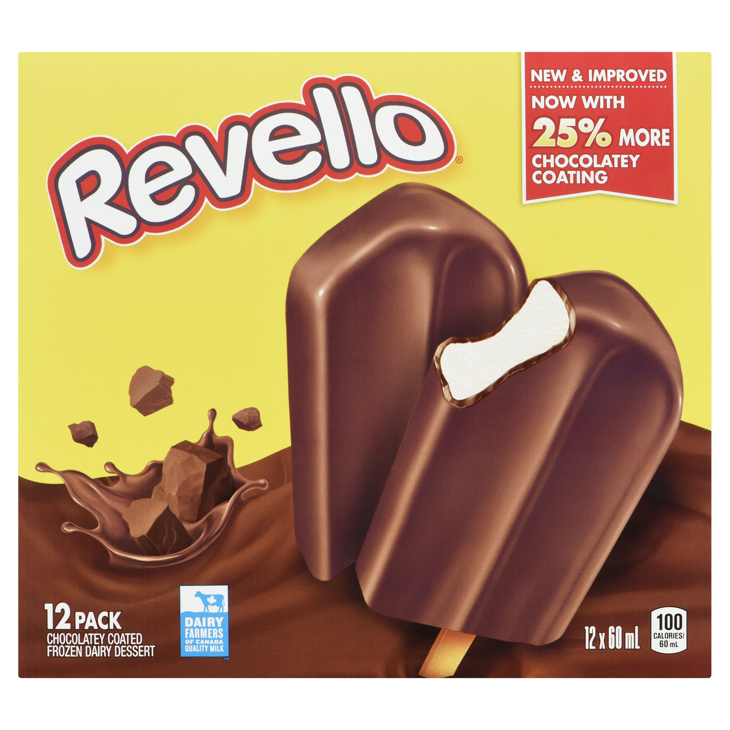 Revello Frozen Dairy Bars The Original