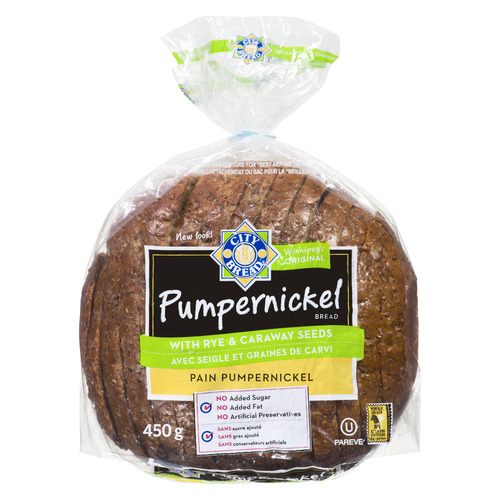 Buy City Bread Pumpernickel Rye Bread 450 g | FreshCo
