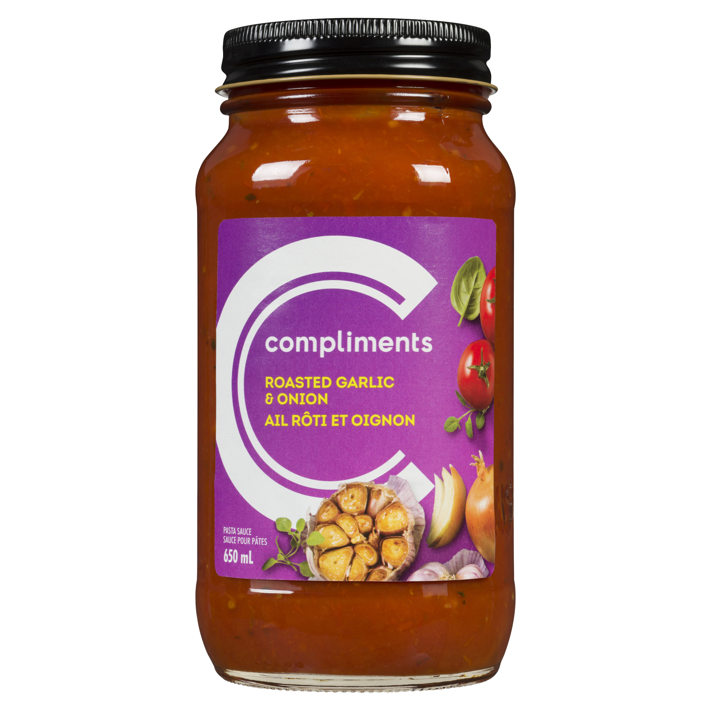 Compliments Roasted Garlic and Onion Pasta Sauce