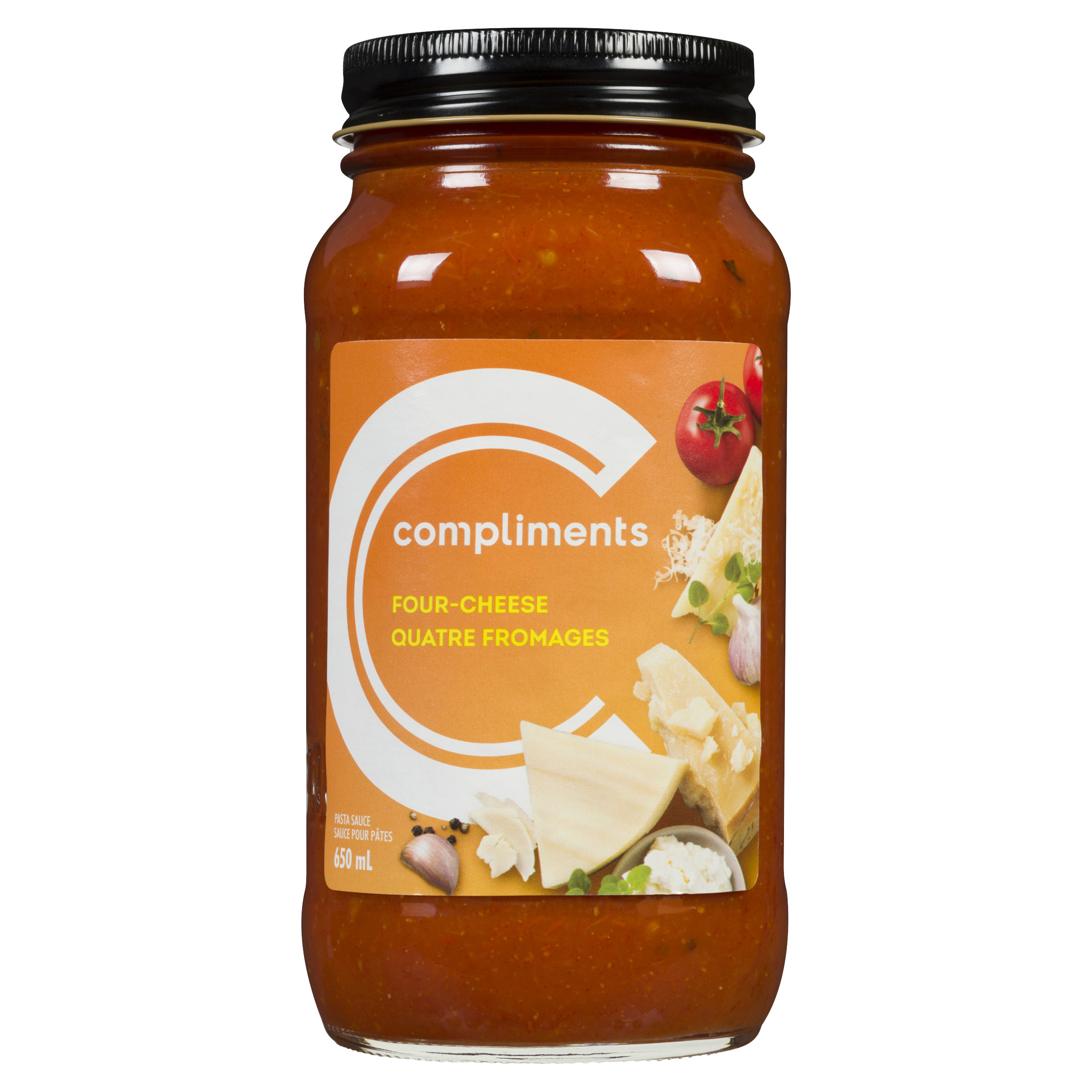 Compliments Four Cheese Pasta Sauce