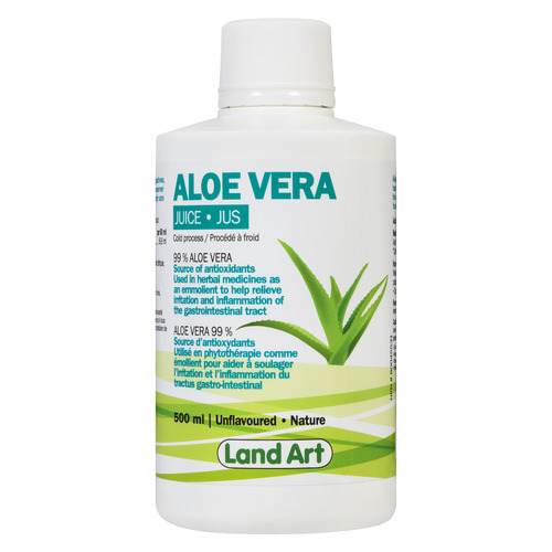 Buy Land Art Aloe Vera Pure Juice Unflavoured 500 ml | IGA