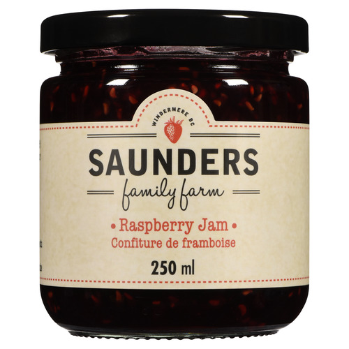 Buy Saunders Family Farm Jam Raspberry 250 ml | Safeway Canada