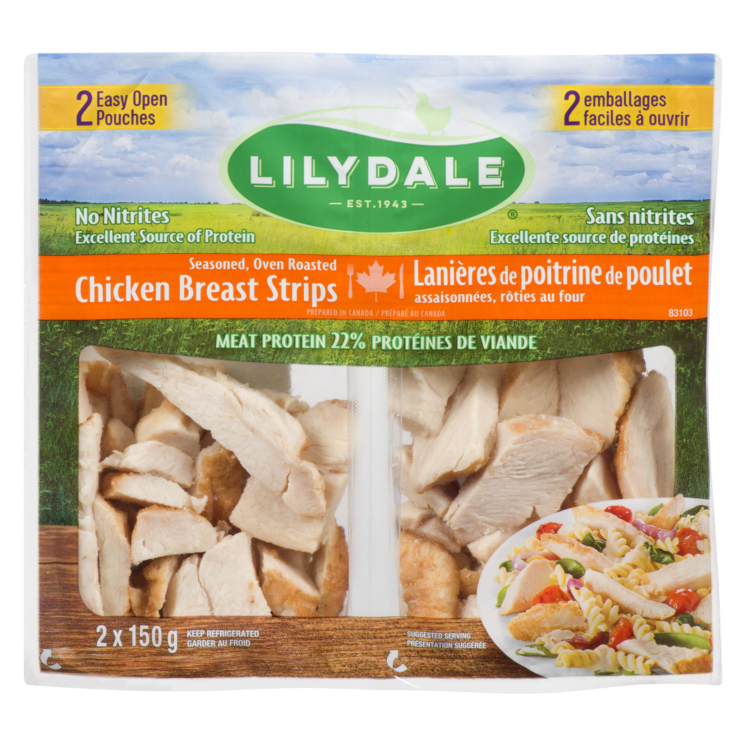 Lilydale Oven Roasted Chicken Breast Strips