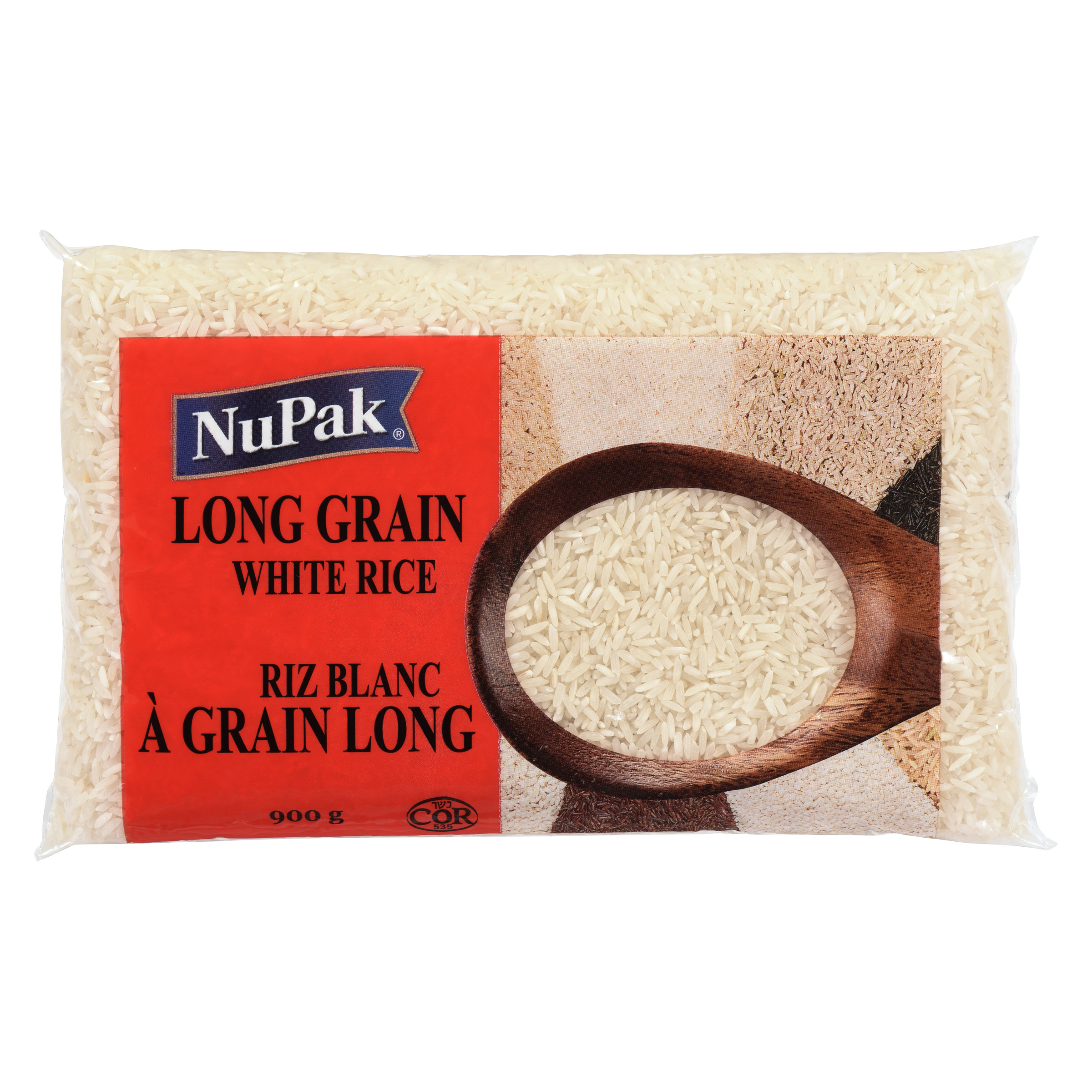 Buy NuPak Rice Long Grain White 900 g | Foodland