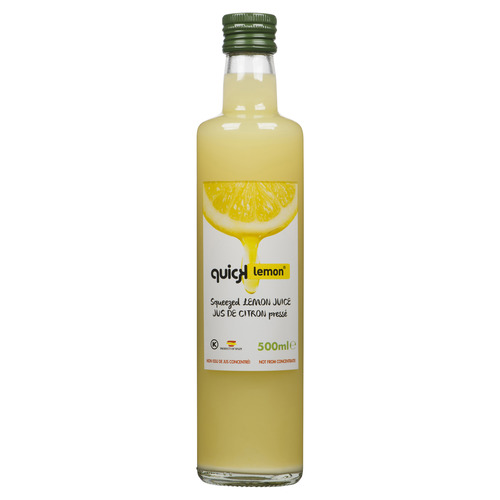 Buy Quick Lemon Juice Squeezed Lemon 500 ml | IGA