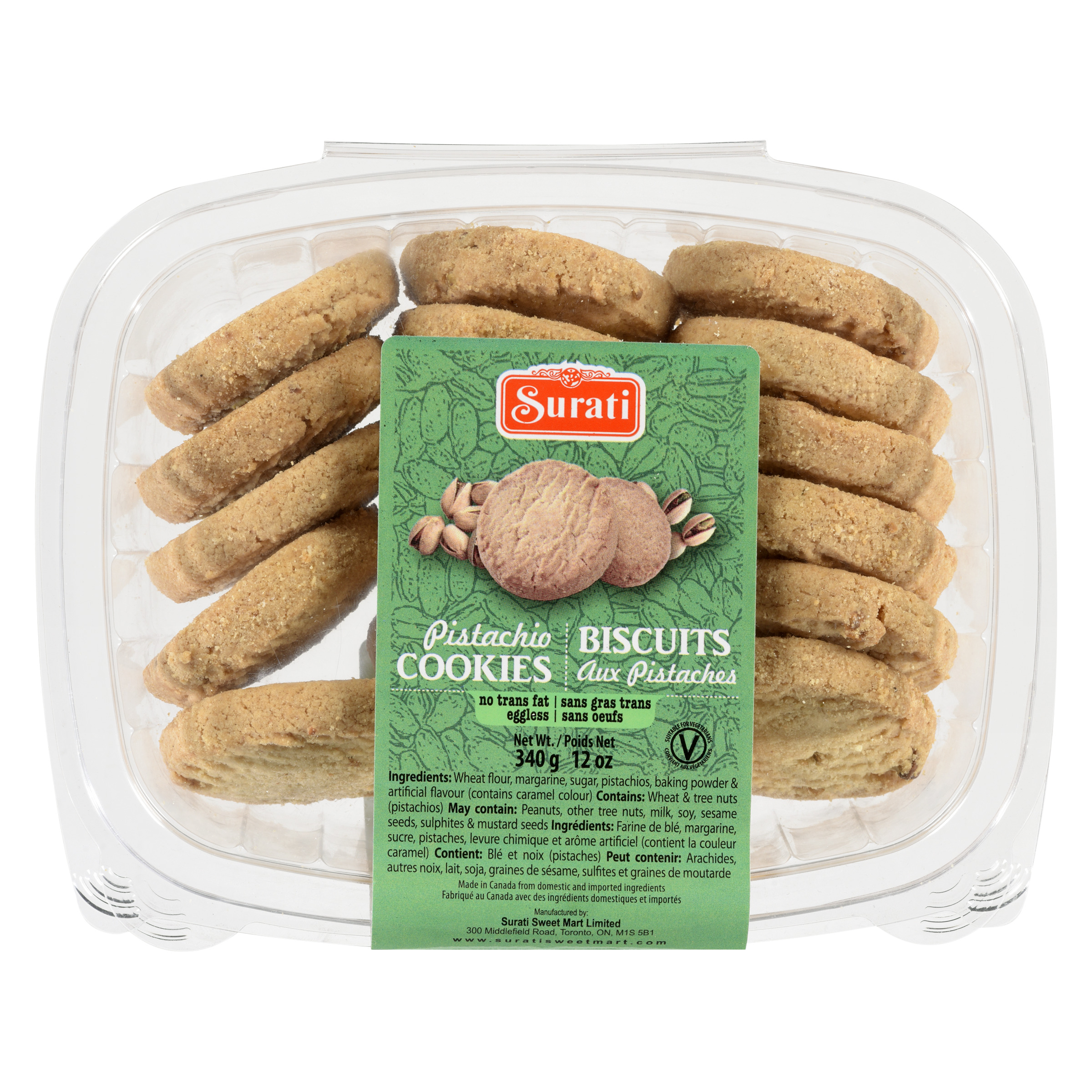 Surati Pistachio Cookies