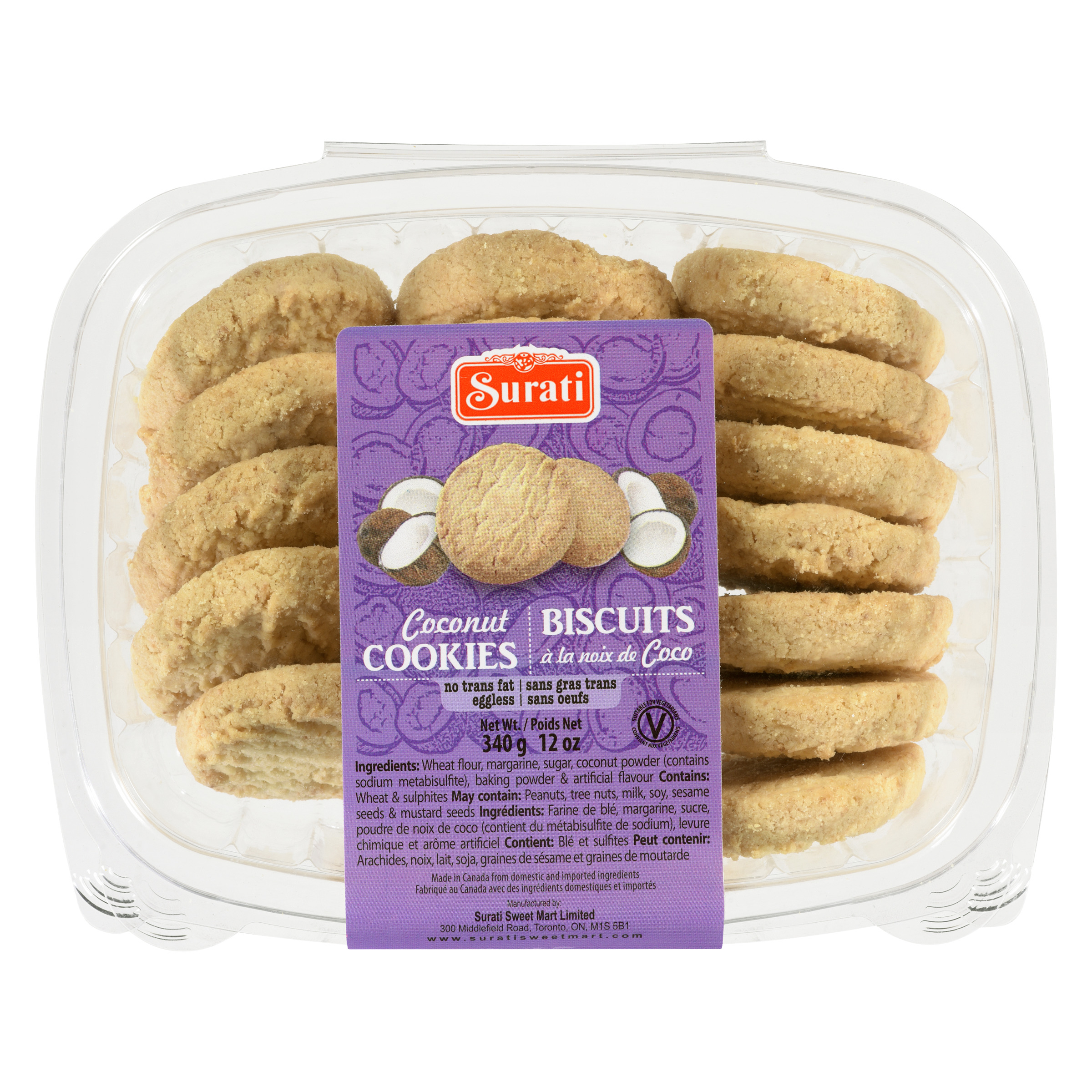 Surati Coconut Cookies