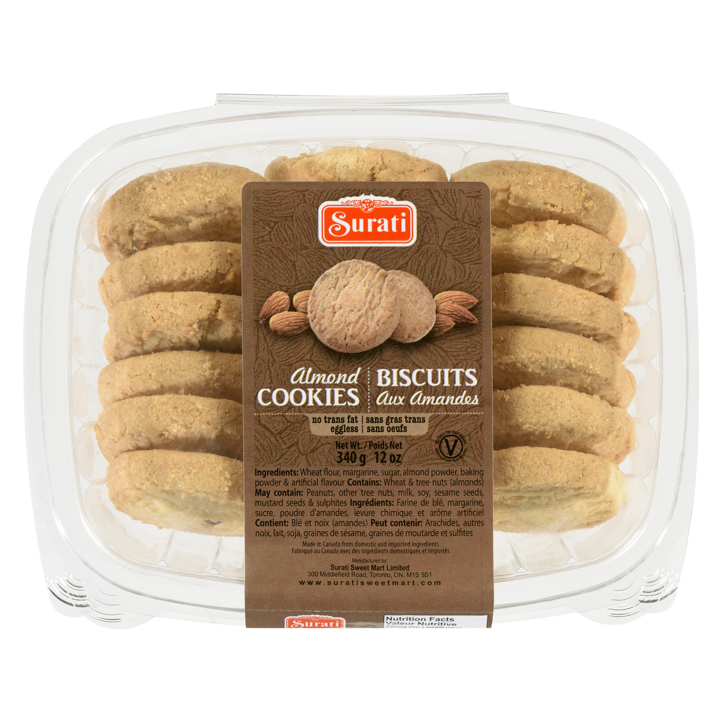 Surati Almond Cookies